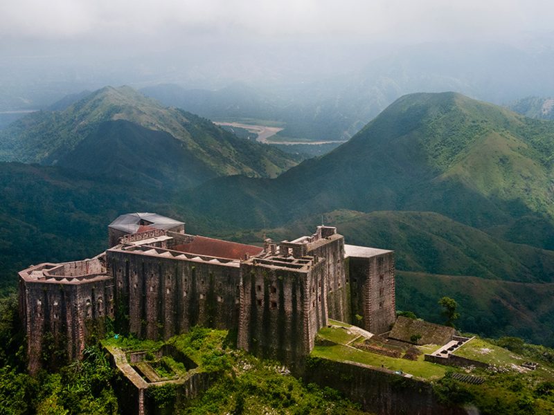 Citadelle-La-Ferriere-key-image The Citadelle fortress in northern Haiti is five miles uphill from the town of Milot.